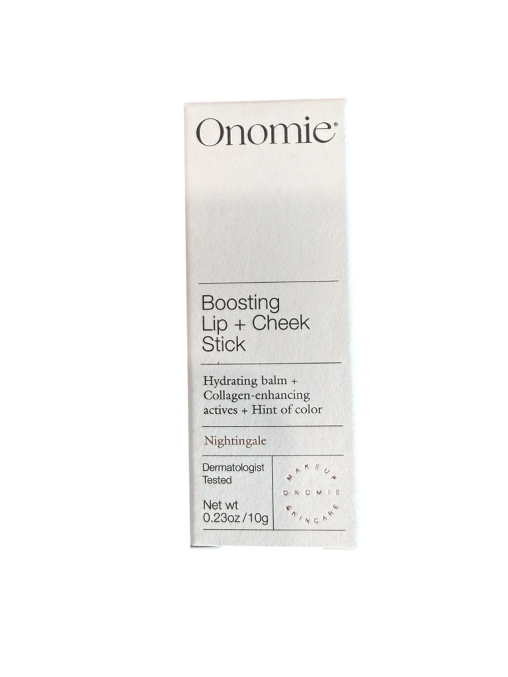 Onomie Boosting Lip + Cheek Stick in Nightingale